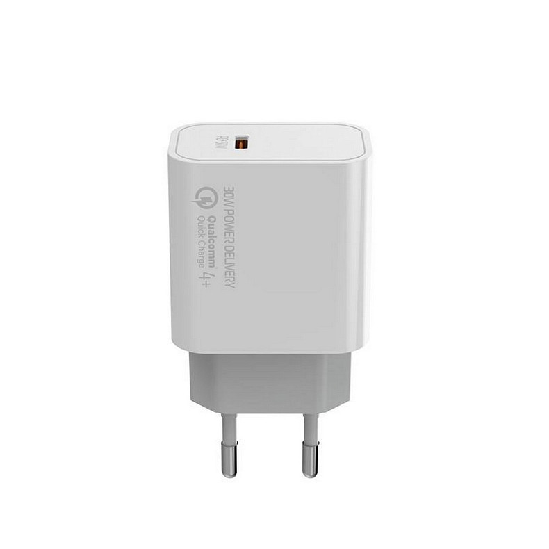 Сетевое зарядное устройство Colorway Power Delivery Port PPS USB Type-C (30W) White (CW-CHS038PD-WT)