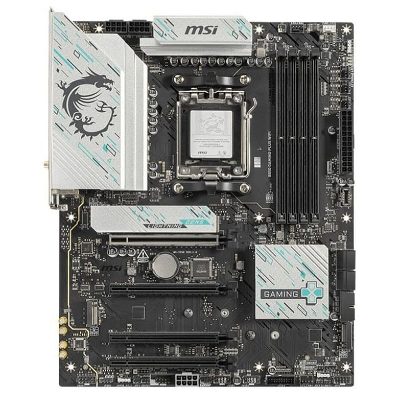 Материнська плата MSI B850 SAM5 ATX B850 GAMING PLUS WIFI