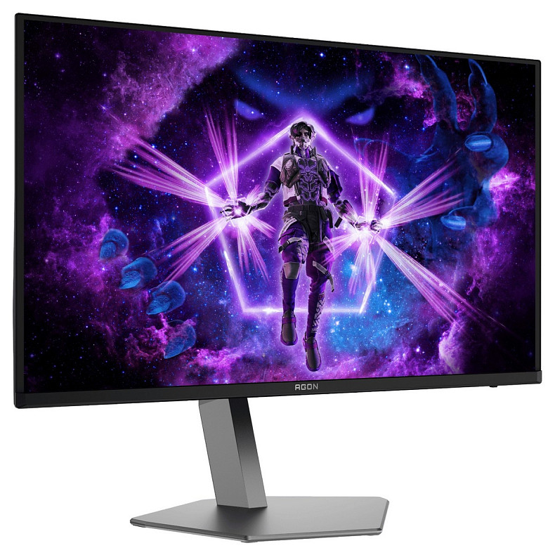 Монітор 31.5" AOC AG326UD, QD-OLED, UHD 4K, 165hz, 0,03мс, HDMIx2, DP, USB-hub, HAS, Pivot,колю.,чорний