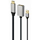 Адаптер-перехідник HDMI на DisplayPort, 4K 60 Гц