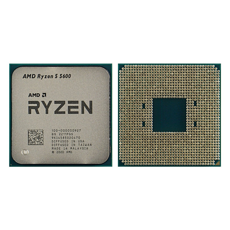 Процесор AMD Ryzen 5 5600 (3.5GHz 32MB 65W AM4) Tray (100-000000927)