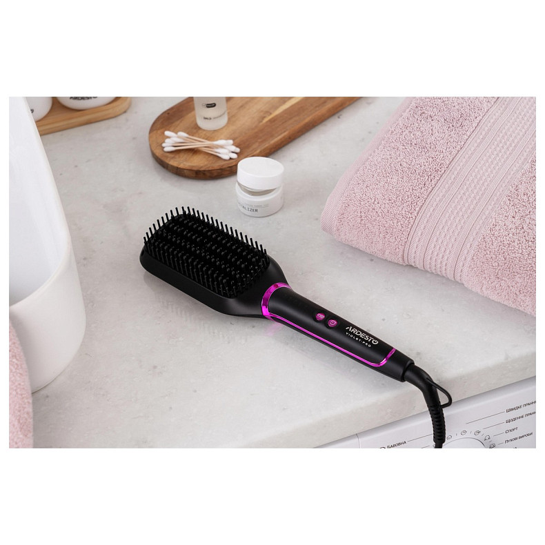 Щітка-випрямляч Ardesto  Violet Pro HSB-Y220PRO, 50Вт, 130-210C, кераміка, чорний