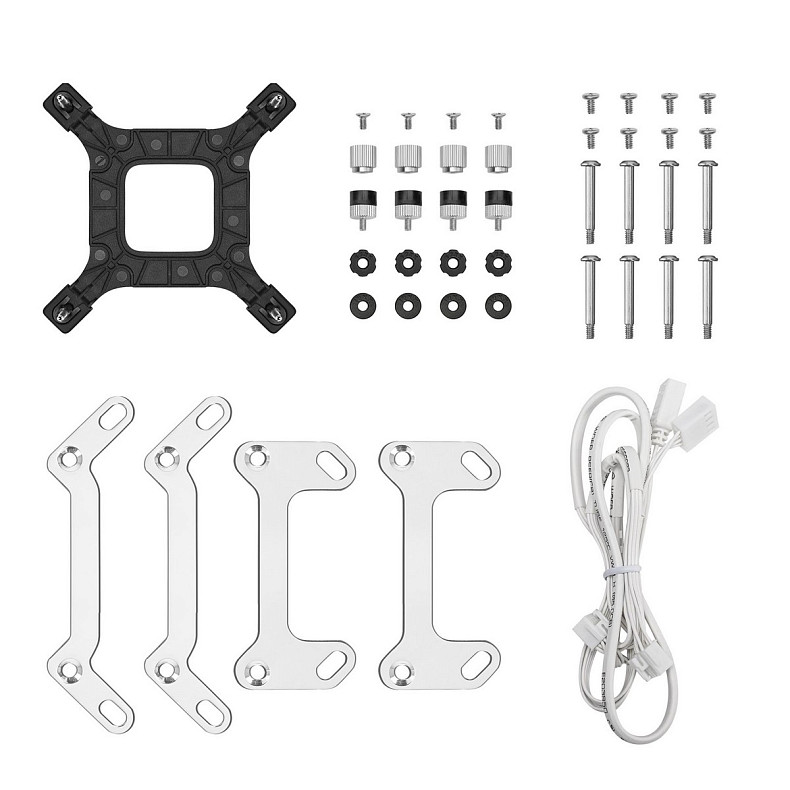 Система водяного охлаждения DeepCool LQ240 White (R-LQ240-WHDSMC-G-1)