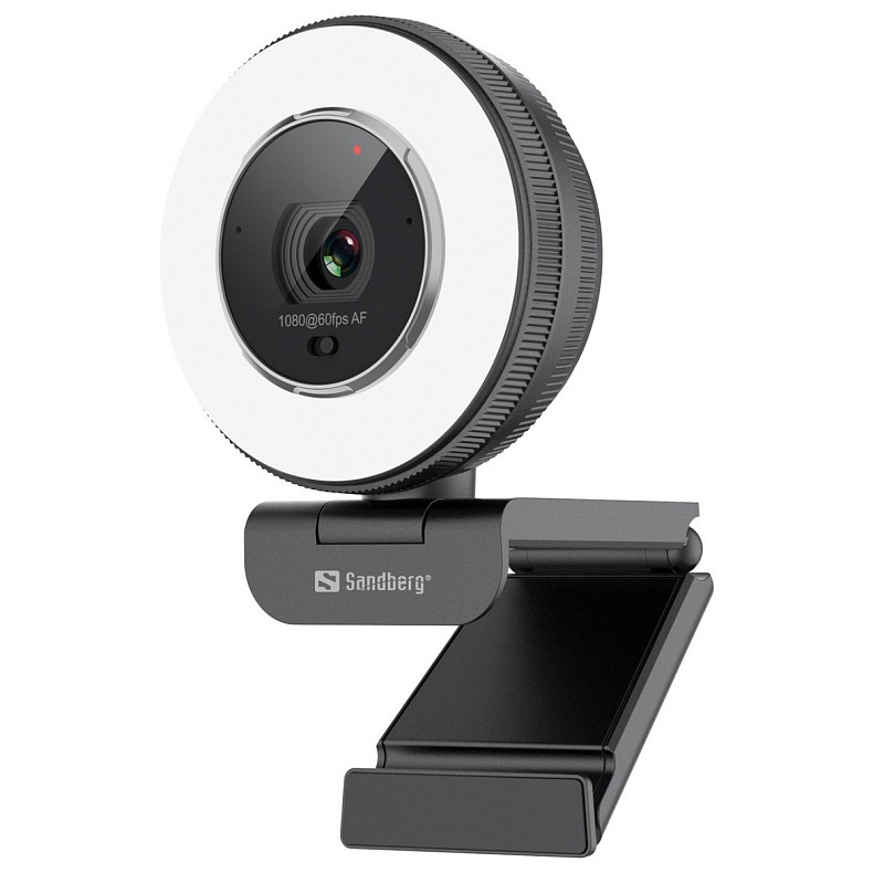 Веб-камера Sandberg Streamer USB Webcam Pro Elite Full HD, Remote control, USB-A/USB-C connection