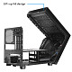 Корпус Chieftec THE CUBE CI-03B-OP, без БЖ, fan 20cm, mATX, Black