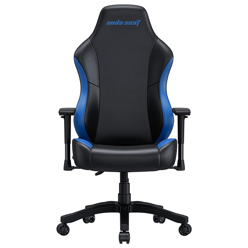 Кресло игровое Anda Seat Luna Color Size L Black/Blue PVC