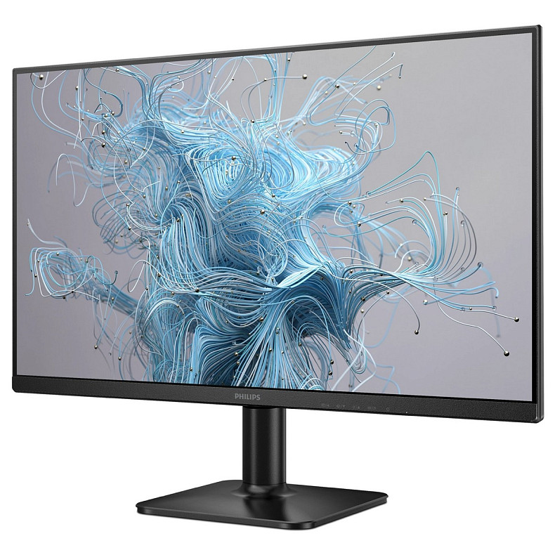 Монітор 23.8" Philips 24E2N1100LB, VA, 100 Гц, VGA, HDMI, чорний