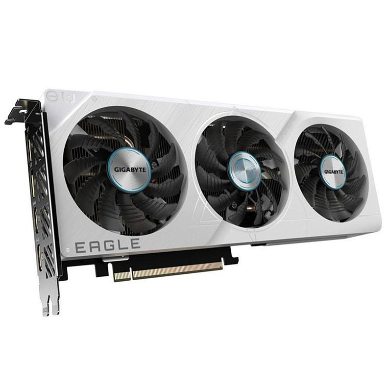 Видеокарта GF RTX 4060 Ti 8GB GDDR6 Eagle OC Ice Gigabyte (GV-N406TEAGLE OC ICE-8GD)