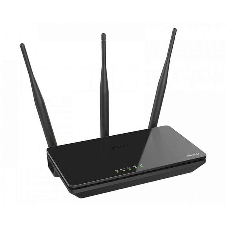 Wi-Fi Роутер D-Link DIR-806A (AC750, 4xFE LAN, 1x FE WAN, 3 антени)