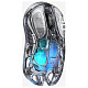 Миша GravaStar Mercury M2, BT/WL/USB-A, RGB, чорно-прозорий