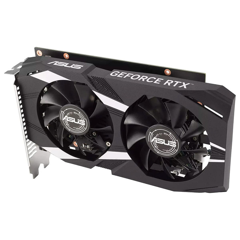 Видеокарта GF RTX 3050 6GB GDDR6 Dual OC Asus (DUAL-RTX3050-O6G)