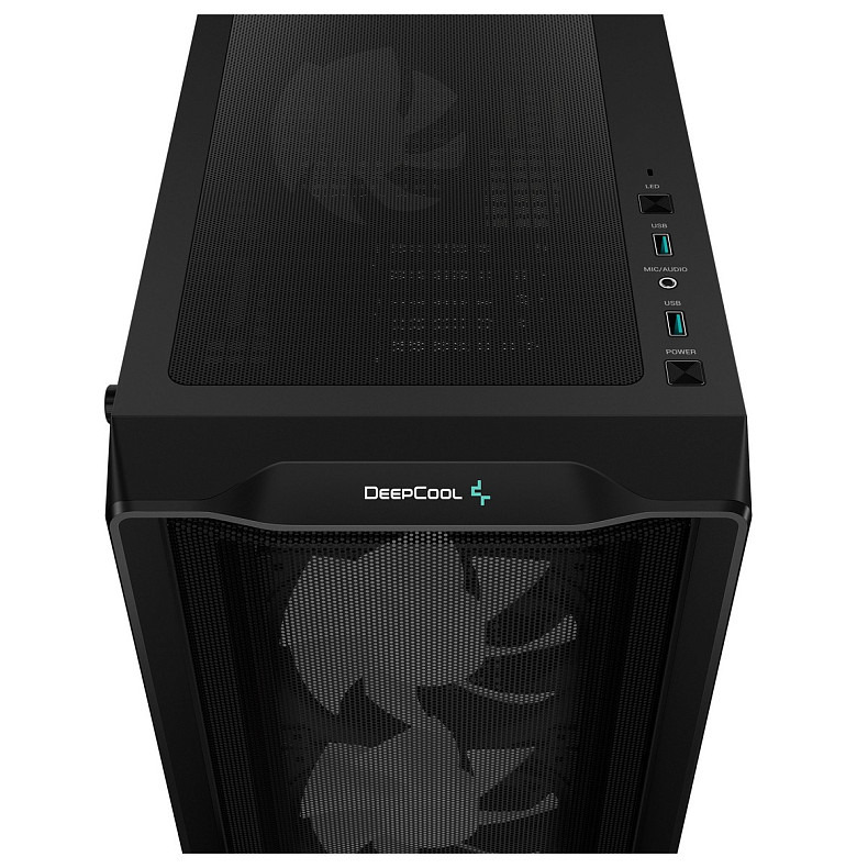 Корпус DeepCool CC560 Mesh V2 Black (R-CC560-BKAMA4-G-2) без БП