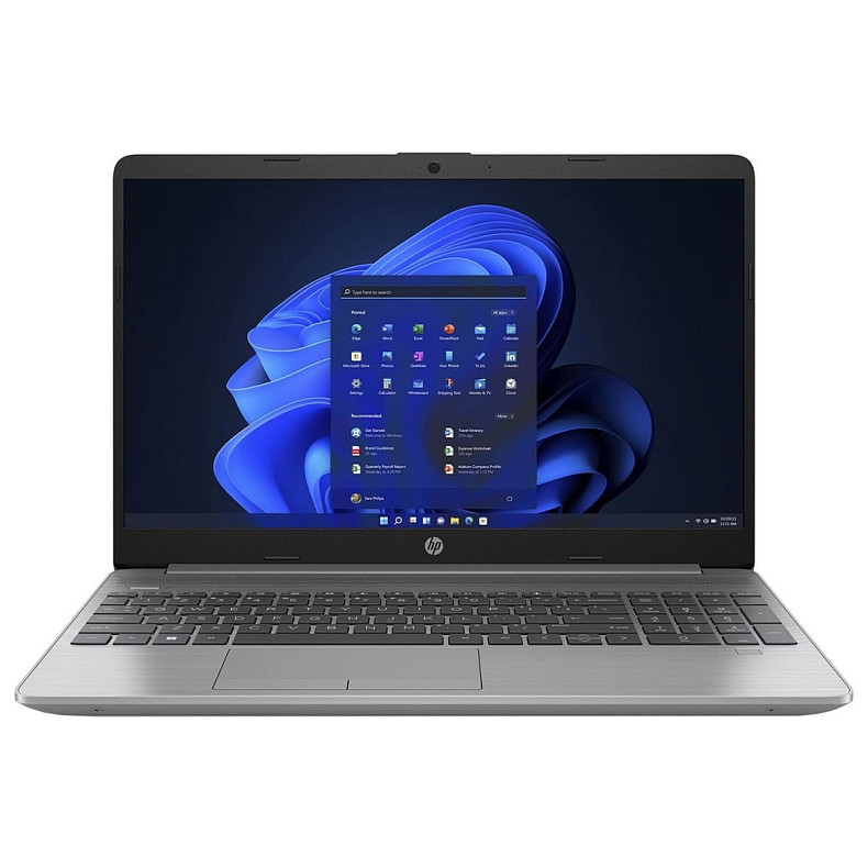 Ноутбук HP 250-G9 15.6" FHD IPS AG, Intel i3-1215U, 8GB, F512GB, UMA, DOS, серебристый