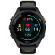 Спортивний годинник GARMIN Forerunner 265S Black Bezel and Case with Black/Amp Yellow Silicone Band