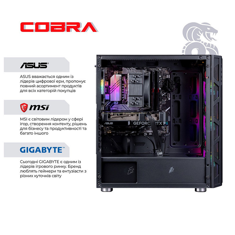 Персональный компьютер COBRA Gaming (I144F.64.S5.47S.19135)