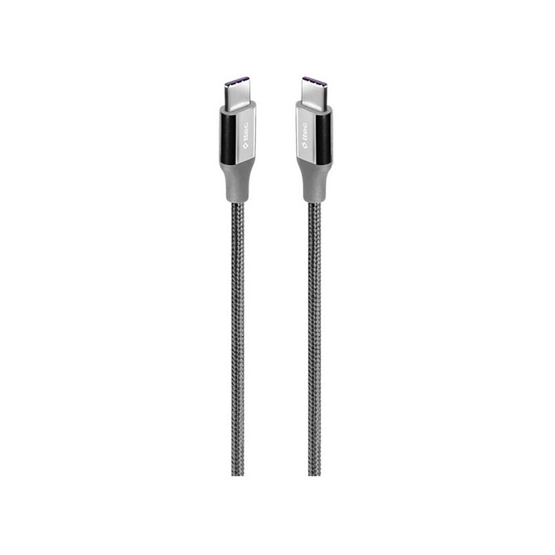 Кабель Ttec AlumiCable USB Type-C - USB Type-C (M/M), 2 м, Dark-Gray (2DK51UG)