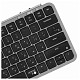 Клавиатура мембрана Keychron B1 Pro, USB/WL/BT, space gray