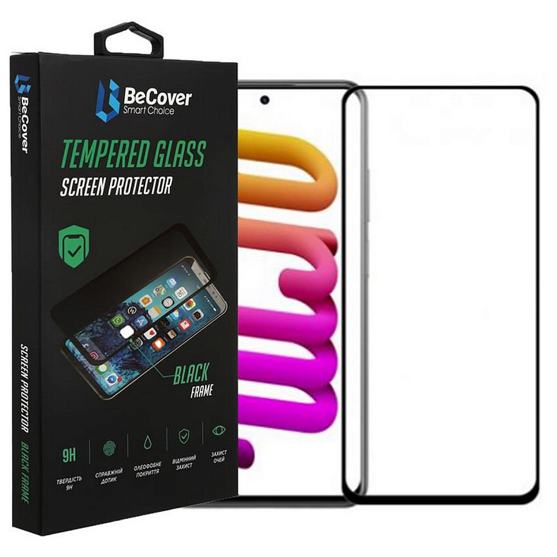 Захисне скло BeCover для ZTE Blade V40/V40 Pro Black (708562)