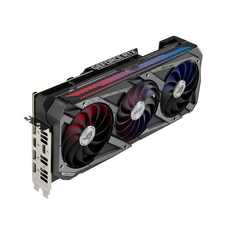 Видеокарта Asus GeForce RTX 3070 8GB GDDR6 ROG Strix Gaming OC V2 (ROG-STRIX-RTX3070-O8G-V2-GAMING) (LHR)