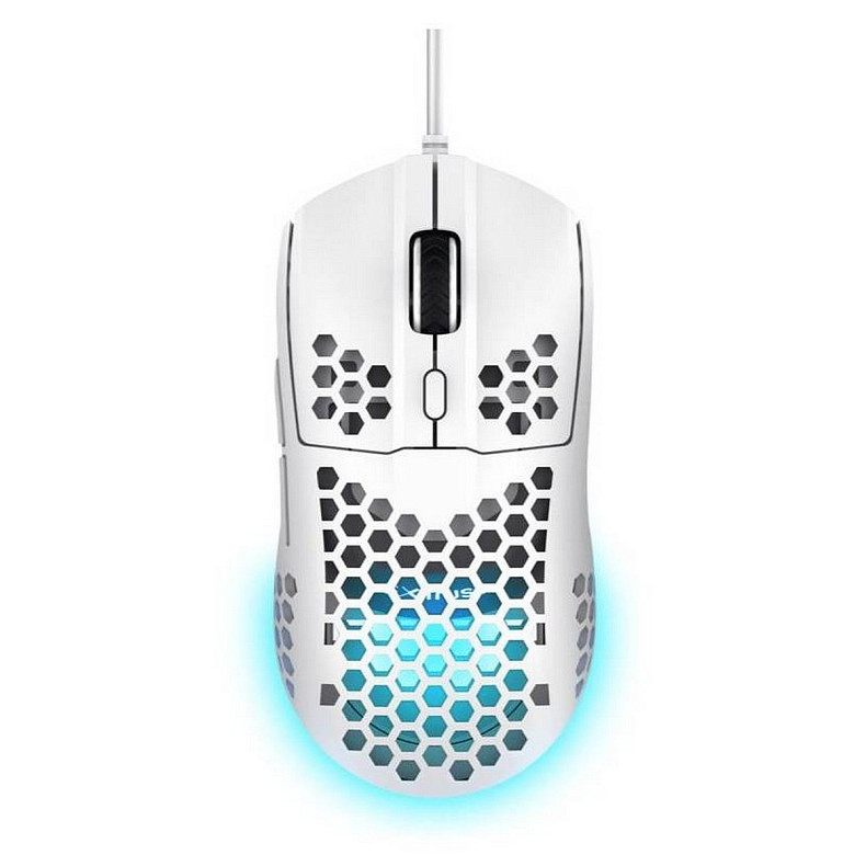 Миша Trust GXT 928 Helox White (25389)
