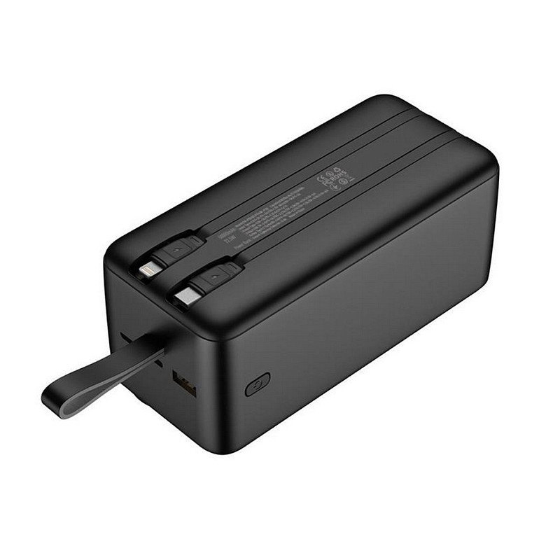 Універсальна мобільна батарея ColorWay LCD 50000mAh Black (CW-PB500LPA4BK-PDD)