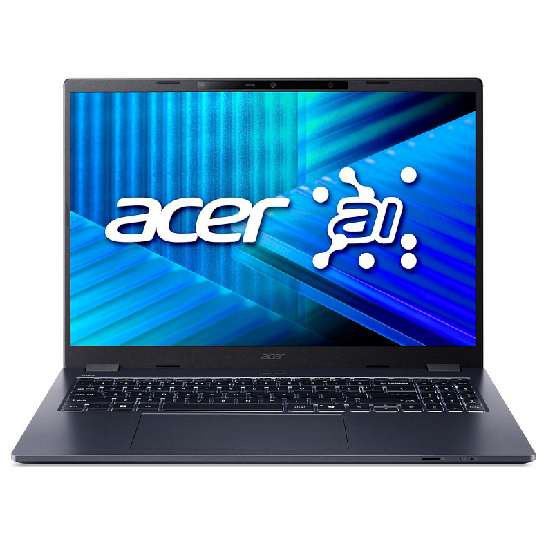 Ноутбук Acer TravelMate TMP416-74 16" WUXGA IPS, Intel U5-225H, 32GB, F1TB, UMA, Win11P, синий