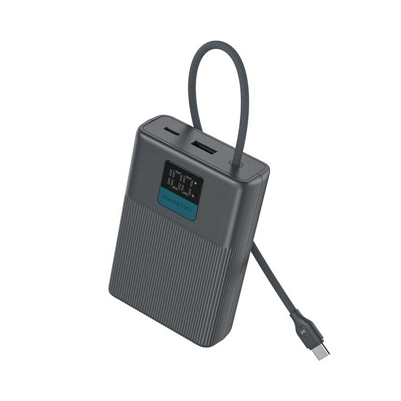 Універсальна мобільна батарея Marstek 10000mAh Grey (P265L)