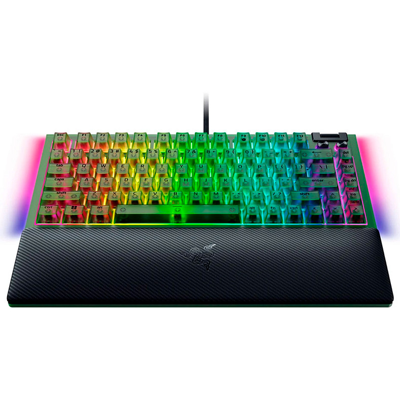 Клавіатура RAZER BlackWidow V4 75%, Phantom Green (RZ03-05003300-R3M1)
