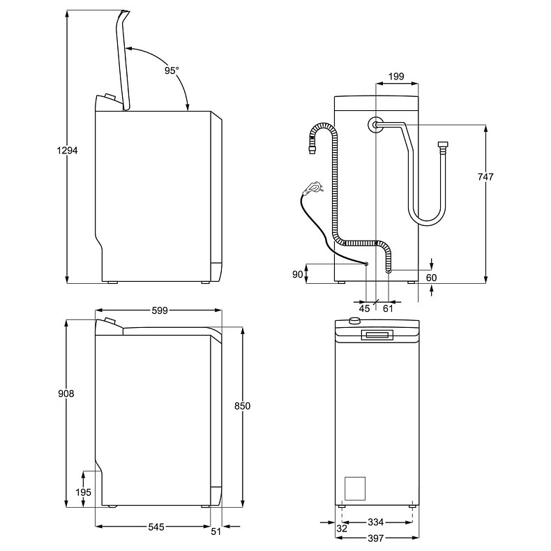 Стиральная машина с отжимом. загрузка Electrolux EW8T3372U