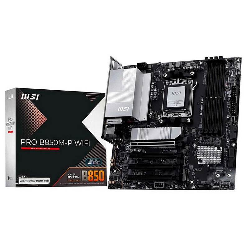 Материнская плата MSI Pro B850M-P WiFi Socket AM5