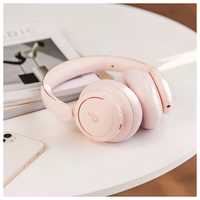 Наушники Anker SoundCore Life Q30 v2 Sakura Pink (A3028353)