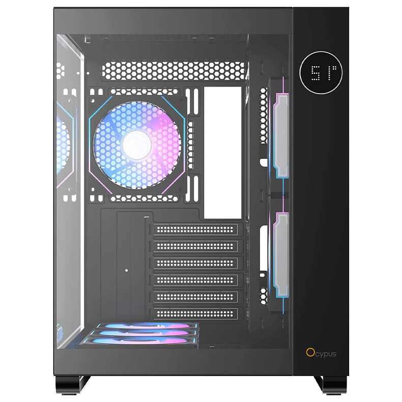 Корпус Ocypus IOTA C70 W/O PSU, BK ARGB ATX (IOTA-C70-BKD600XX-GL)