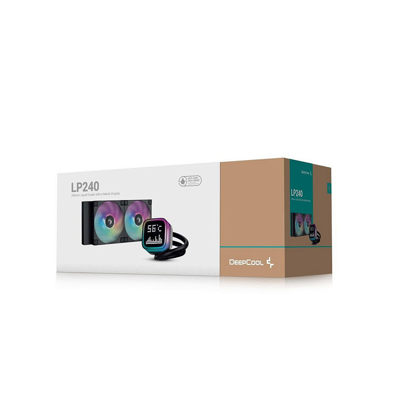 Система водяного охлаждения DeepCool LP240 ARGB Black (R-LP240-BKMSNC-G-1)