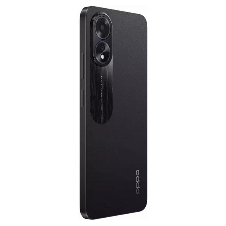 Смартфон OPPO A18 4/128GB (glowing black)