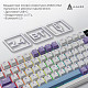 Клавіатура Ajazz AK820 MAX Magnetic switches - Purple (AK820MAX-M-PWB)