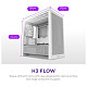 Корпус NZXT H3 Flow White без БП (CC-H31FW-01)