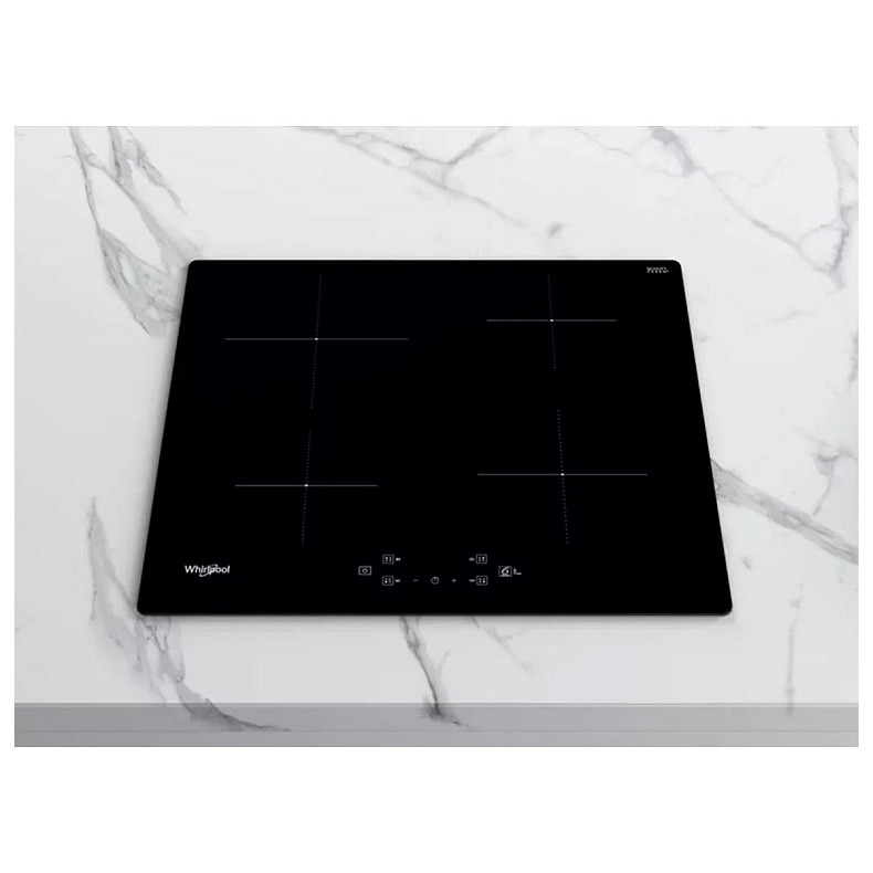 Варочная поверхность Whirlpool индукционная, 60см, черный