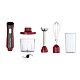 Блендер Russell Hobbs погружной Desire Red, 500Вт, чаша-500мл, венчик, мини-изд., красный