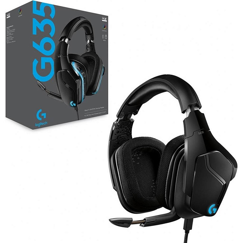 Гарнитура Logitech G635 Black (981-000750)