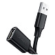 Кабель USB 2.0 AM-AF (продолжитель), 3 м, Nickel Plating Extension Cable Черный, US103 UGREEN