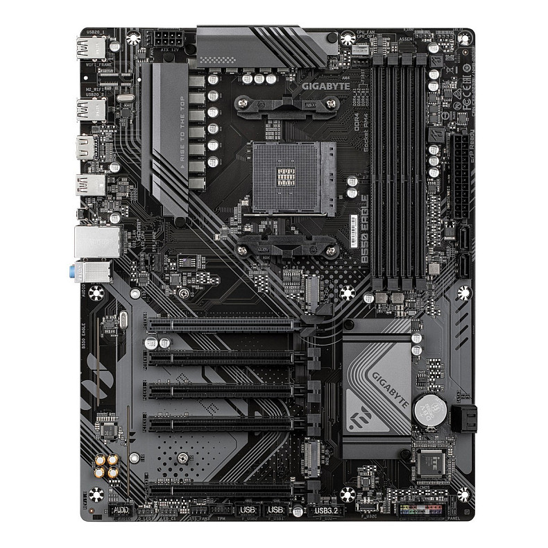 Материнская плата GIGABYTE B550 EAGLE sAM4 B550 4xDDR4 M.2 HDMI ATX