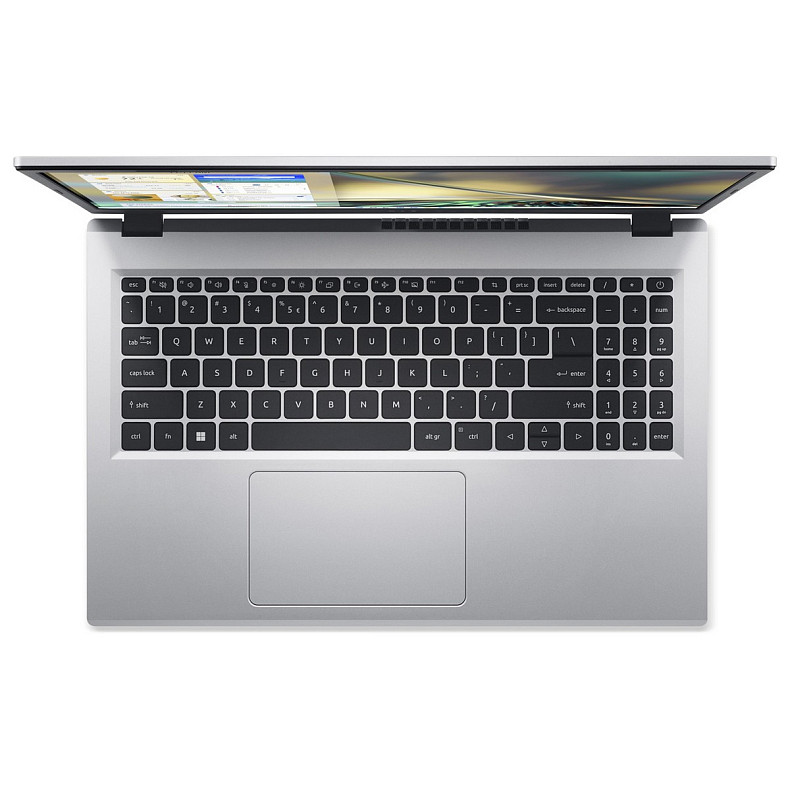 Ноутбук Acer Aspire 3 15.6" FHD IPS/i3-N305/16/512SSD/UMA//Lin/Pure Silver