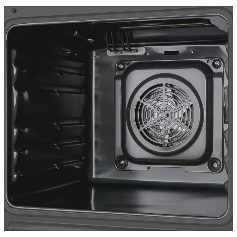 Плита Hansa комбінована, 50х60см, 62л, чавун, газ контр., дисплей, білий