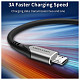 Кабель USB2.0 AM-Micro BM, 0.25 м, 3.0A, (18W) PVC Gray Aluminum  Alloy Vention