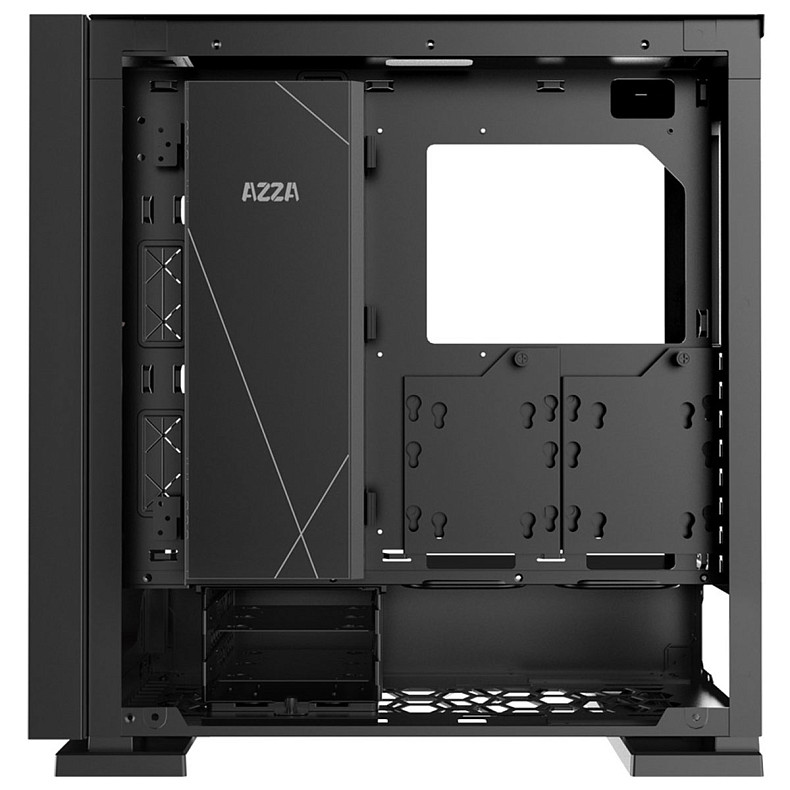 Корпус AZZA ATX ZIRCON BLACK CSAZ-7000B