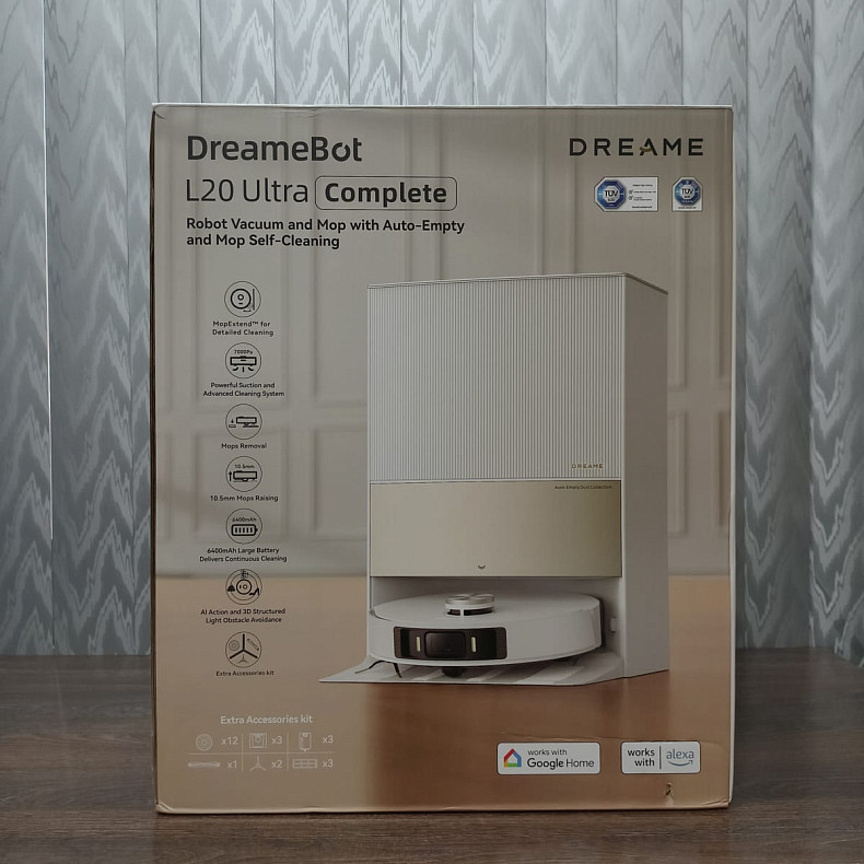 Робот-пилосос миючий Dreame L20 Ultra Complete -- Уцінка