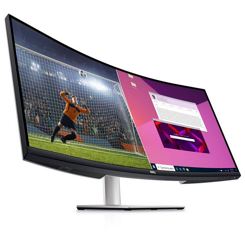 Монітор DELL 34" S3423DWC VA Silver Curved (210-BEJE)