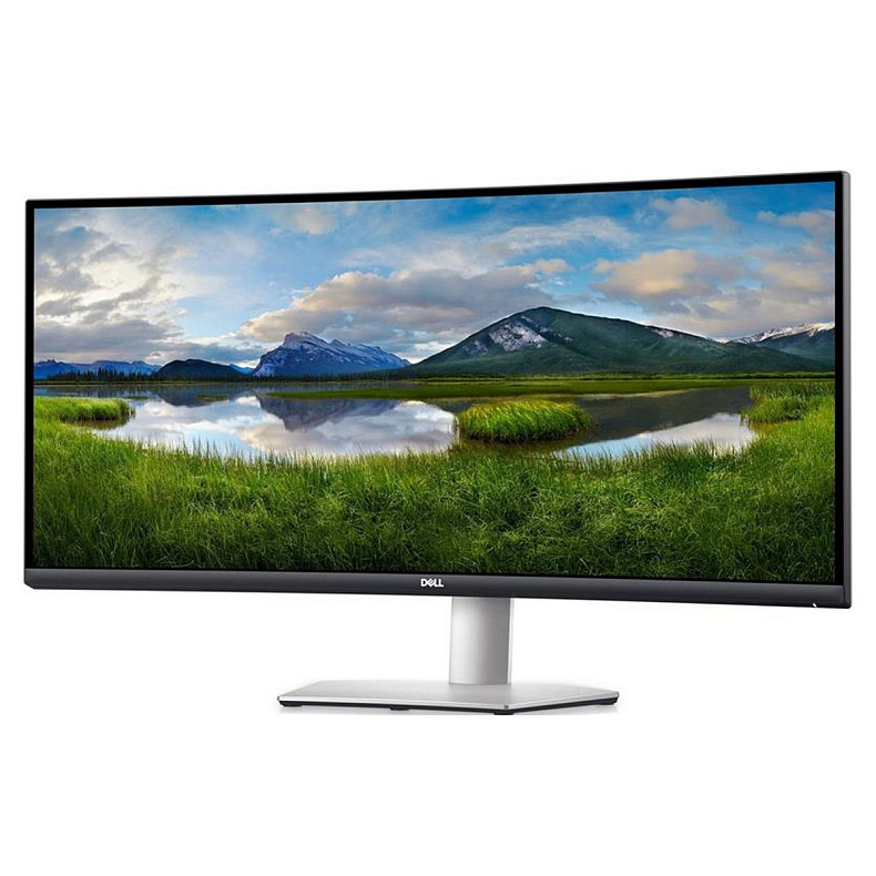 Монитор DELL 34" S3422DW VA Silver Curved (210-AXKZ)