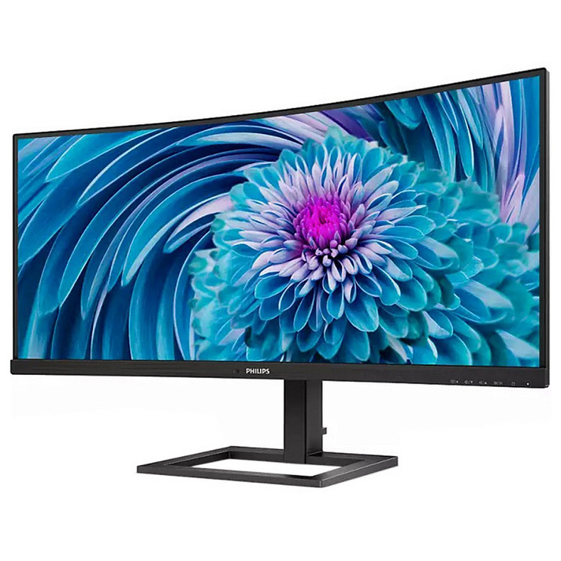 Монiтор Philips 34" 346E2CUAE/00 21:9 VA WQHD Curved 1ms DP USB-C