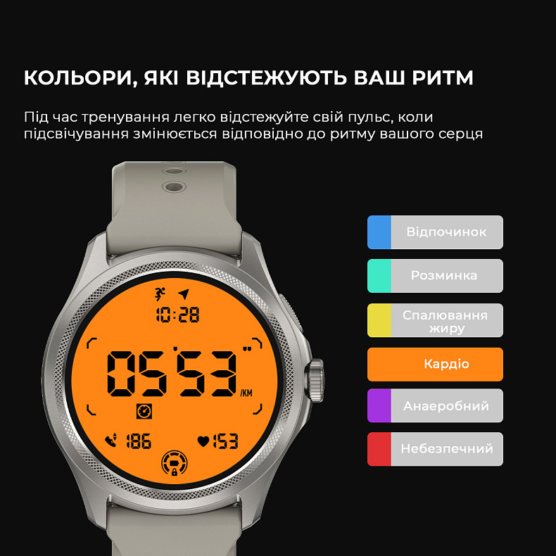 Смарт-часы MOBVOI TicWatch Pro 5 GPS Sandstone